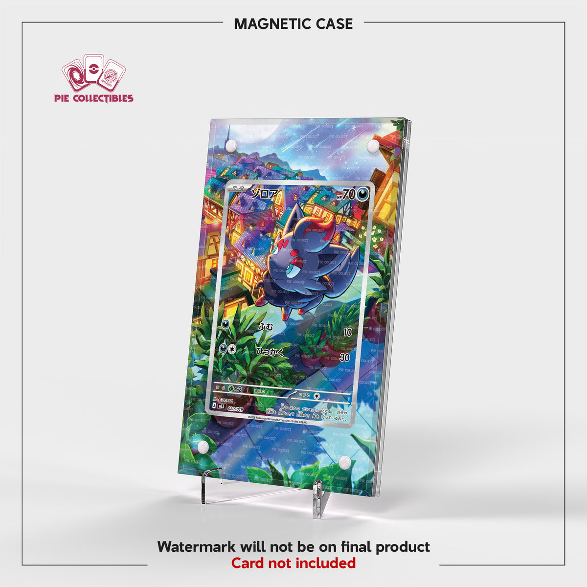 Zorua - 020/019 - Starter Set EX Zoroark EX - Extended Art Display Case