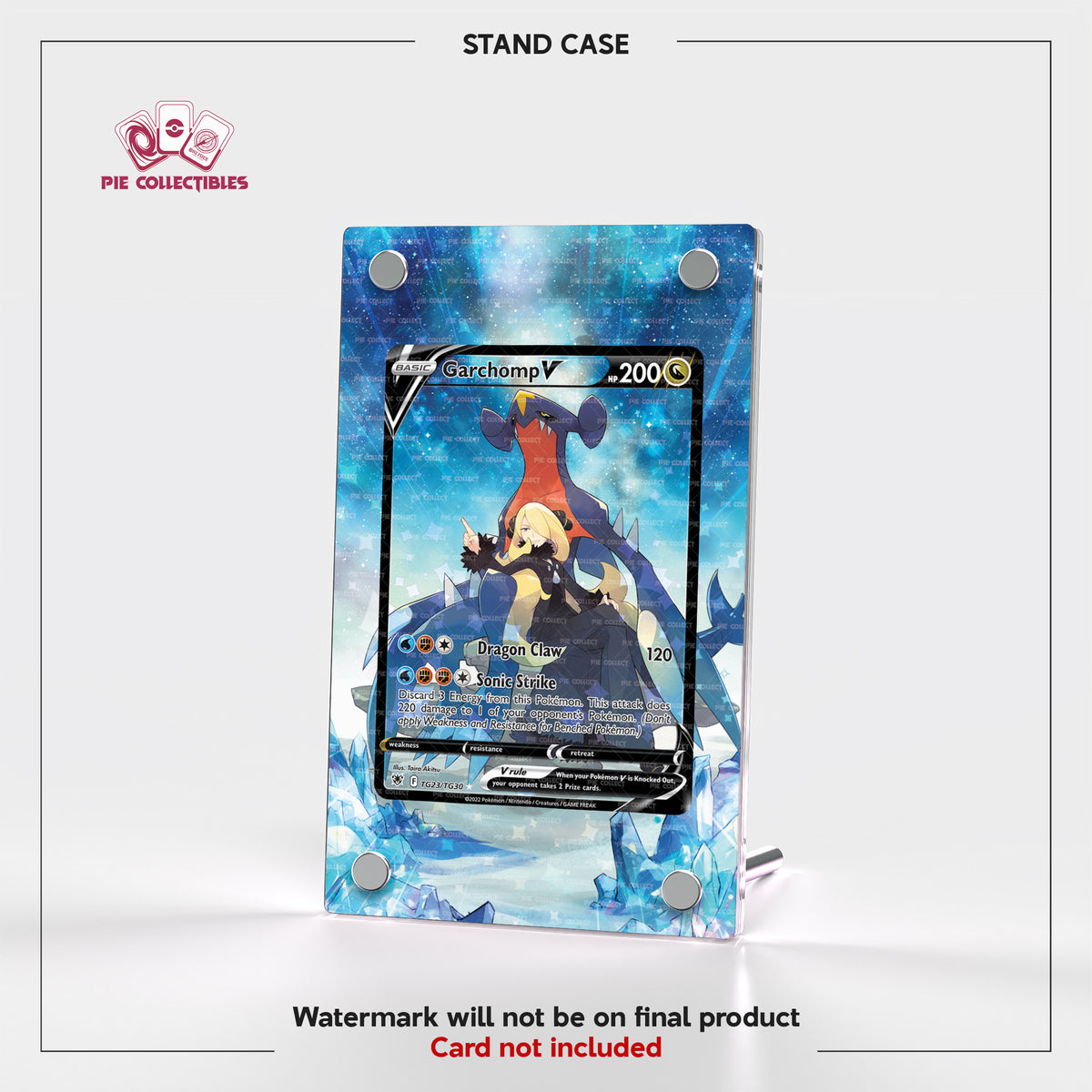 Garchomp V - TG23/TG30 - Astral Radiance - Extended Art Display Case