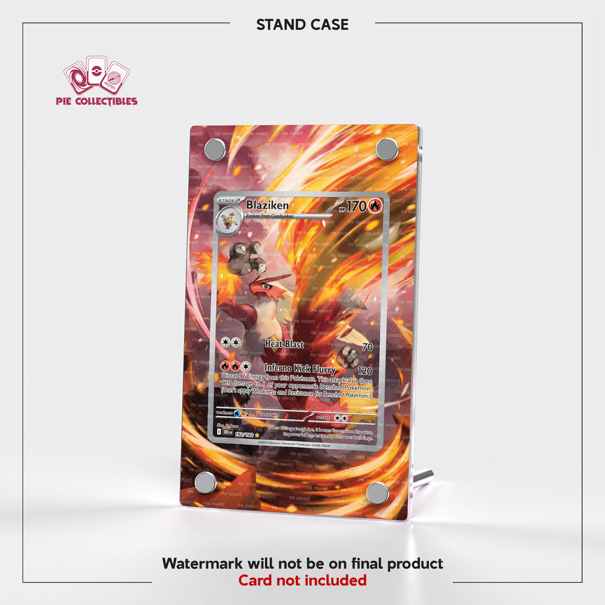 Blaziken - 192/182 - Destined Rivals - Extended Art Display Case