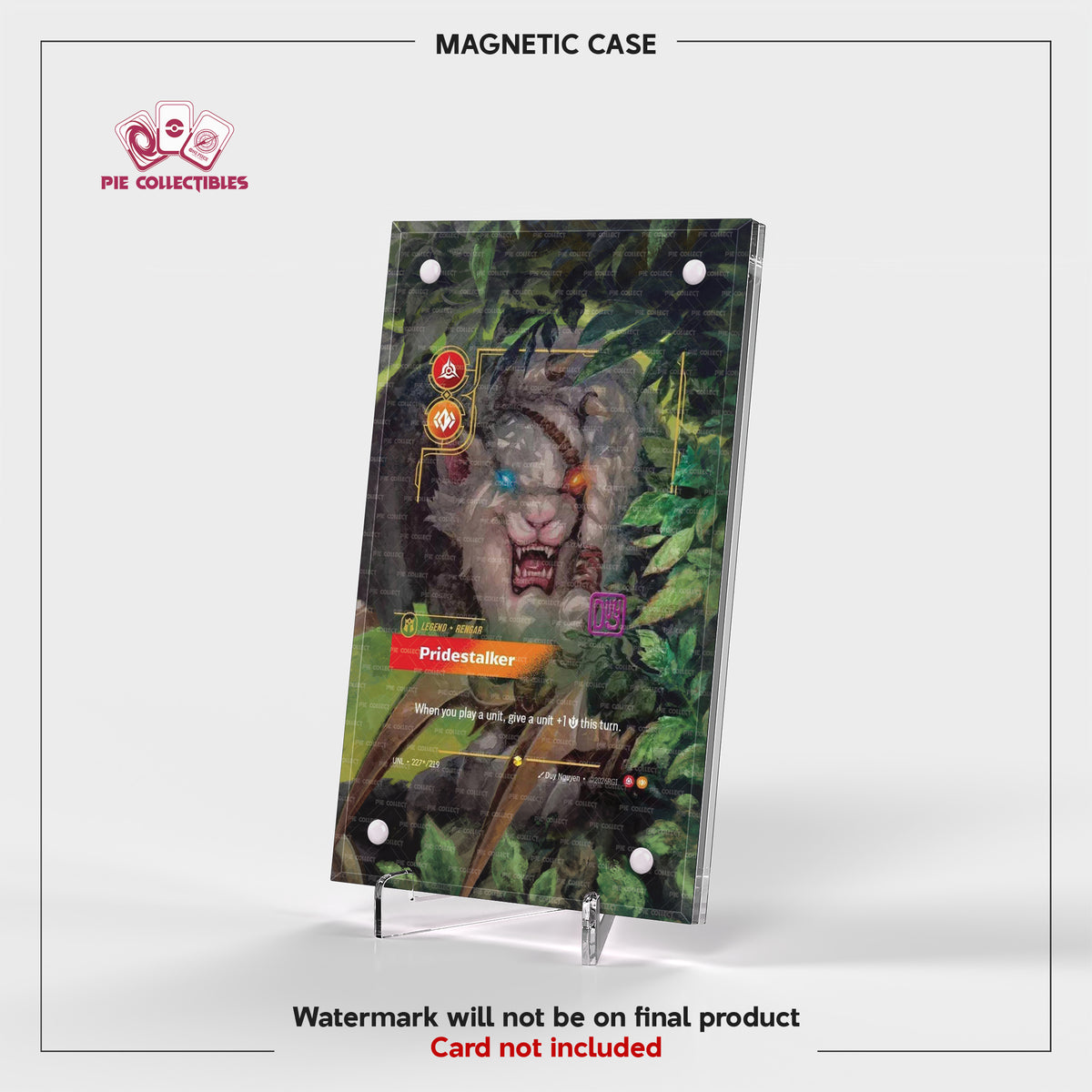 Rengar, Pridestalker - 227/219 - Unleashed - Extended Art Display Case