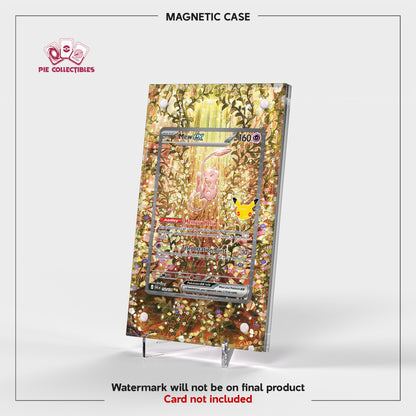 Mew EX - 152/128 - 30 Celebration - Extended Art Display Case