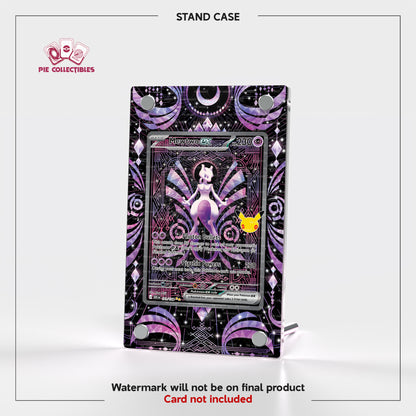 Mewtwo EX - 151/128 - 30 Celebration - Extended Art Display Case