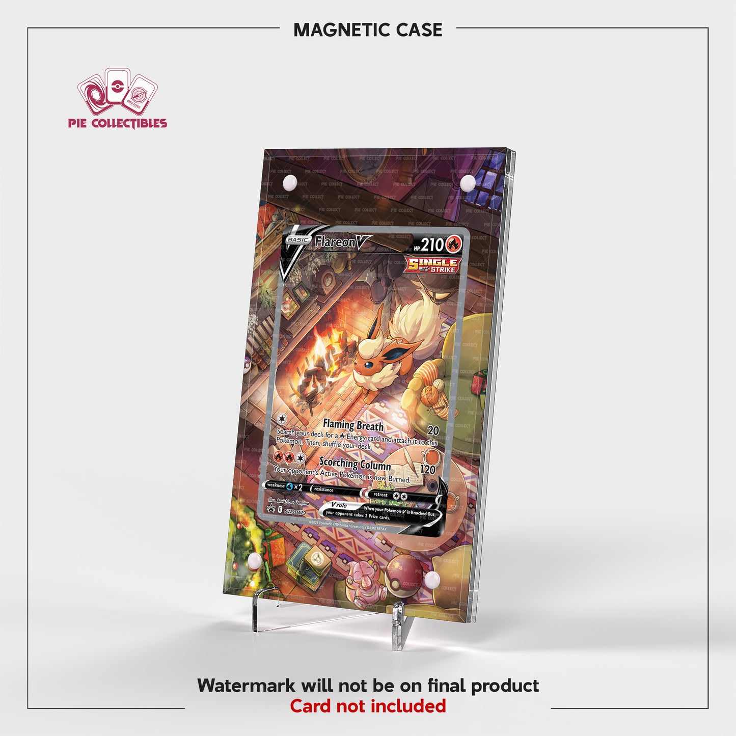Flareon V - SWSH179 - Sword & Shield Promo - Extended Art Display Case
